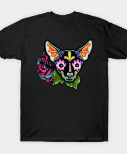 Chihuahua Flower T Shirt SR29N