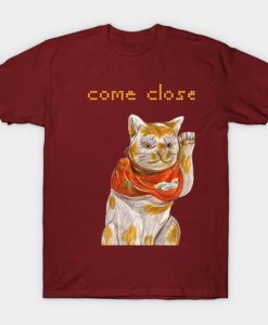 Come Closer Cat T-Shirt SR29N