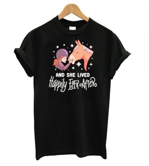 Cute Horse Girl T shirt SR7N