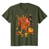 Dabbing Turkey Gobble T Shirt SR29N