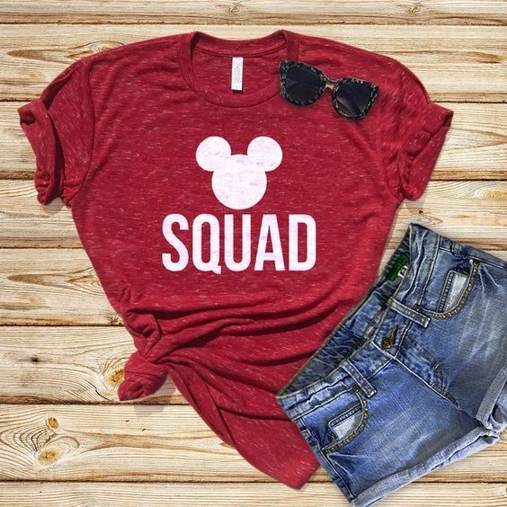 Disney squad t shirt AI28N