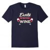 Distracted Wine Funny T Shirt N21DN