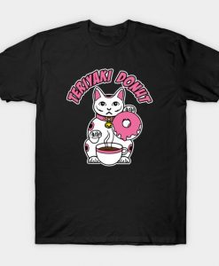 Donuts cat T Shirt SR25N