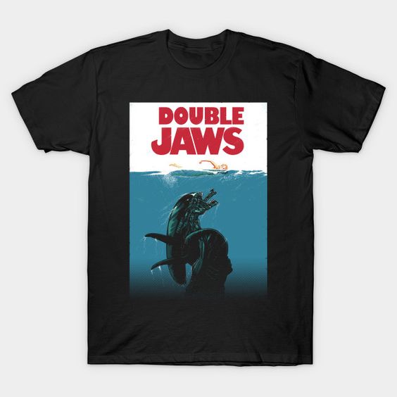 Double Jaws Aliens T-Shirt FD25N