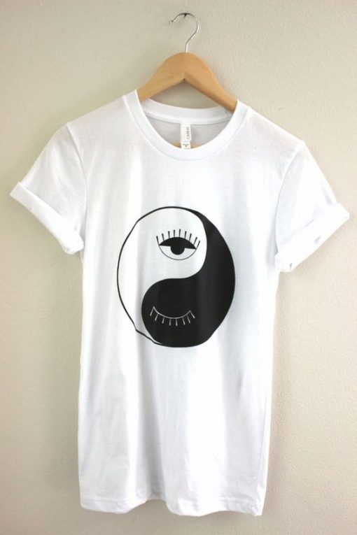 Eye Yin Yang Graphic T-Shirt VL5N