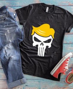 Funny trump punisher tshirt Fd23N