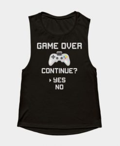 Game Over Tank Top SR29N