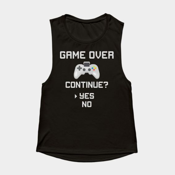 Game Over Tank Top SR29N