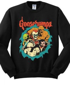 Goosebumps characters sweatshirt ER26N