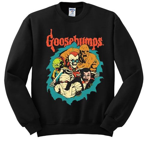 Goosebumps characters sweatshirt ER26N