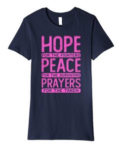 Hope Peace Prayers T Shirt SR29N