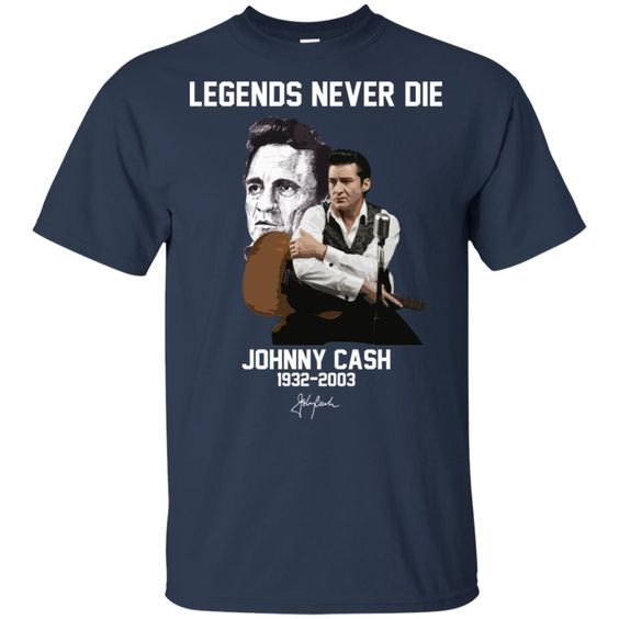 Legends Johnny Cash T Shirt SR28N