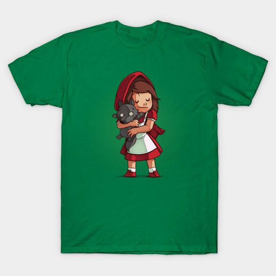 Little Red & Wolf T-Shirt AZ26N