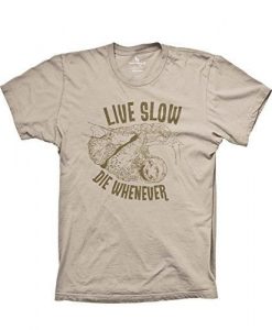 Live Slow Funny Animal Tshirt FD4N