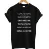 Love is Love T Shirt SR7N