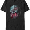 Mandalorian Helmet Reflection T-shirt FD23N