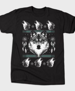Merry Wolfmas T-Shirt AZ26N