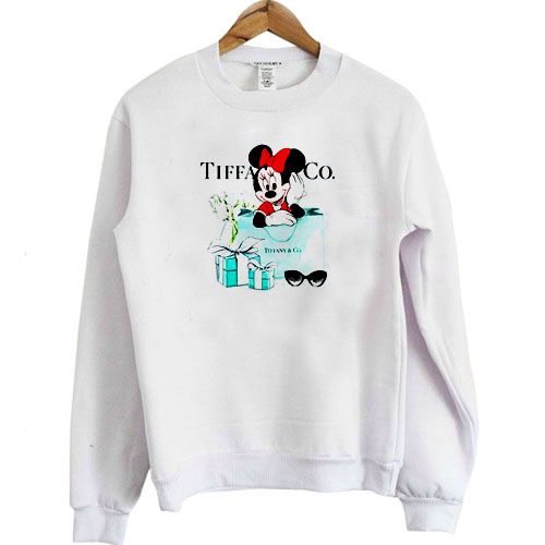 Minnie Mouse Tiffany sweatshirt ER26N