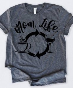 Mom Life Coffee T-Shirt EM4N