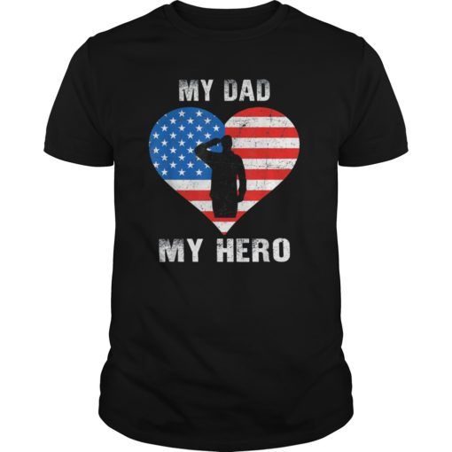 My Dad My Hero Tshirt EL4N