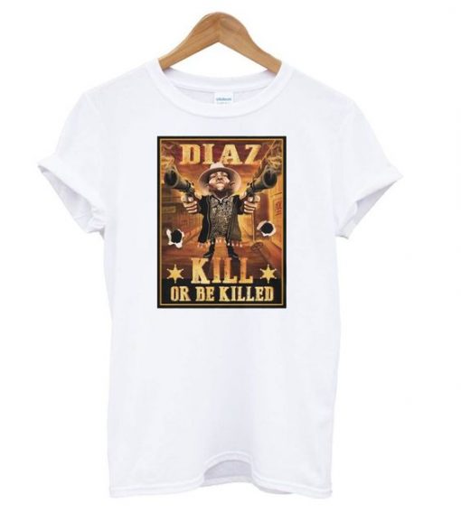 Nate Diaz Guns Kill T Shirt SR7N