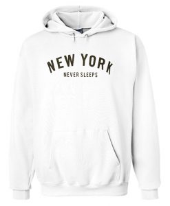 New York Never Sleep Hoodie EL30N