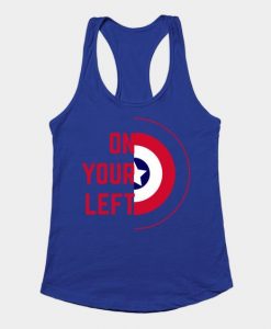 On your left Tank Top SR29N