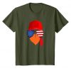 Patriotic Glasses Cap T Shirt SR29N