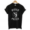 Pitter Patter Black T-Shirt VL12N