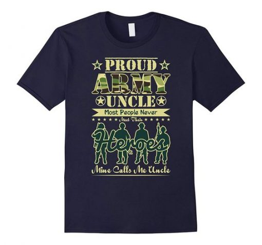 Proud Uncle People Heroes Tshirt EL4N