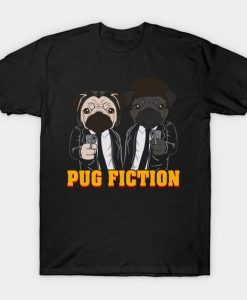 Pug Fiction T-Shirt SR25N