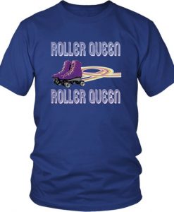 Roller Queen Skating Tshirt ER7N