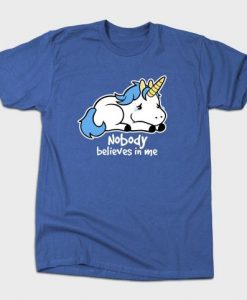 Sad Unicorn T-Shirt AZ26N