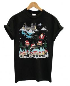 Santa Claus Christmas t shirt EL23N