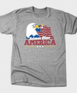 Science Bless America T-Shirt AZ26N