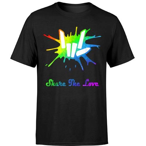 Share The Love T Shirt SR28N