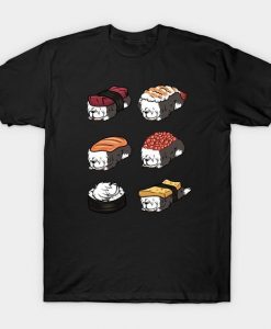 Sheepdog Sushi T Shirt SR29N