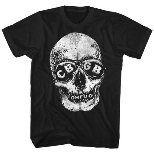 Skull Eyes Black T-Shirt VL5N