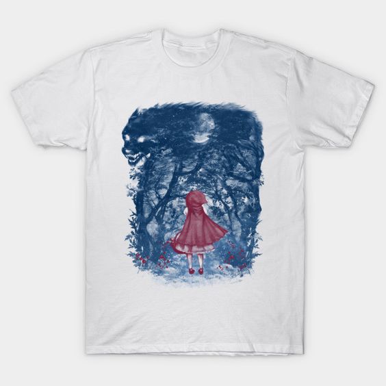 The Girl And Wolf T-Shirt AZ25N