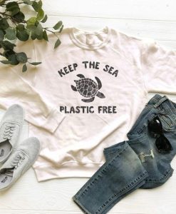 The Sea Plastic Free sweatshirt ER26N