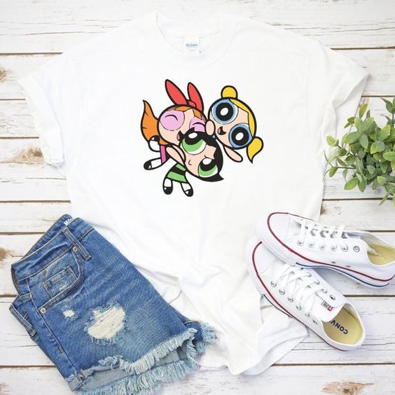 This Powe puff girls t-shirt EL26N