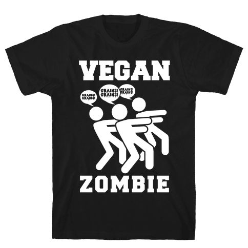 Vegan Zombie Tshirt N26NR