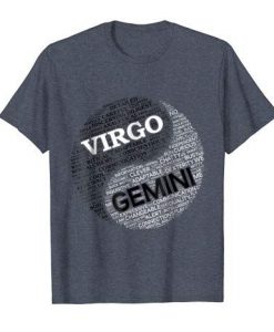 Virgo and Gemini T-shirt SR29N