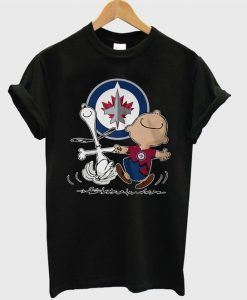 charlie brown and snoopy t-shirt EL23N