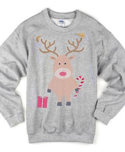 deer gift christmas sweatshirt EL30N