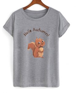 hello autumn t-shirt EL28N