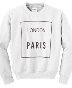 london paris sweatshirt EL30N