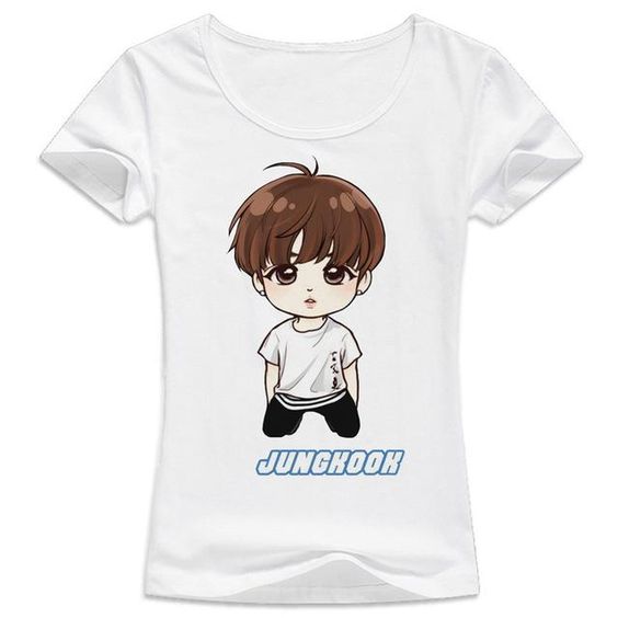 BTS Member Jungkook T-Shirt D5AZ