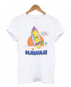 Bart Simpson Hawaii t-shirt FD6d