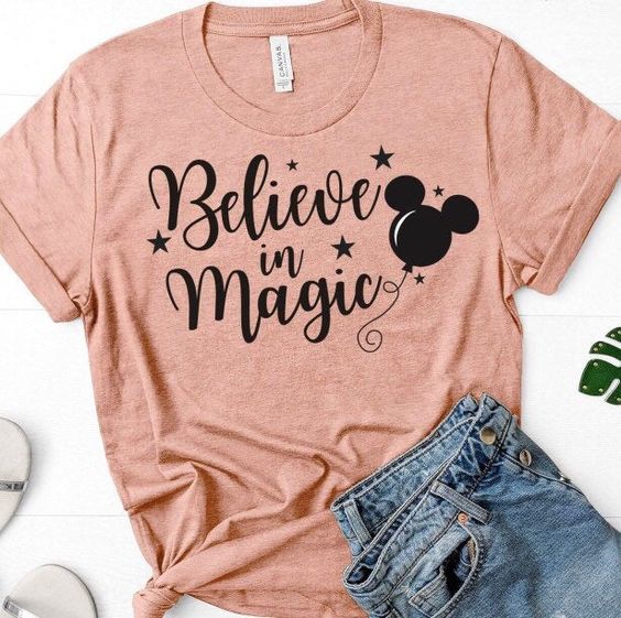 Believe in Magic Disney Tshirt FD6D